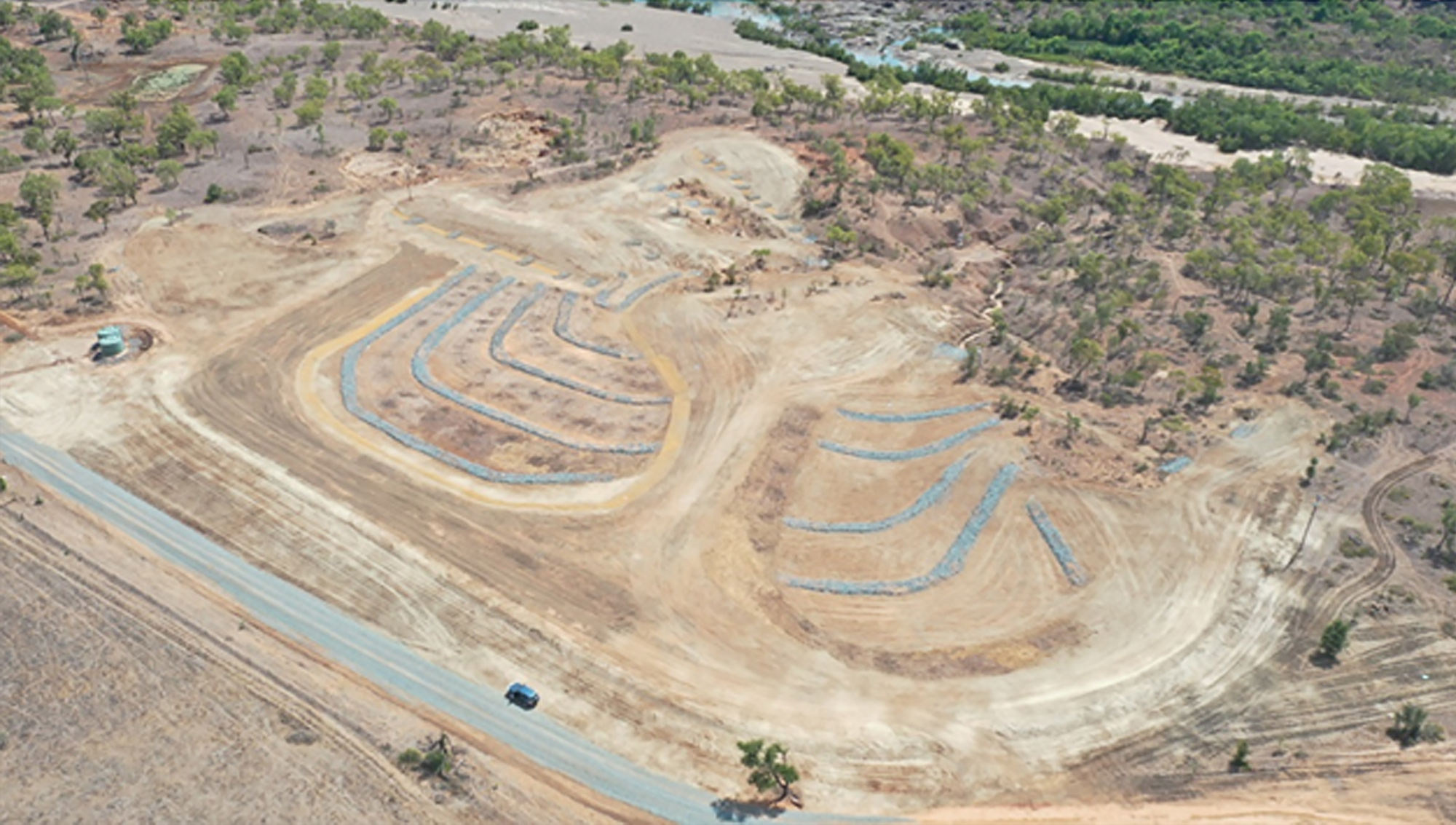 LDC-Gully-Remediation-Design-And-Construction-3 LDC Gully Remediation Design And Construction Glen Bowen Station Gully 1, Bowen River Basin, Qld